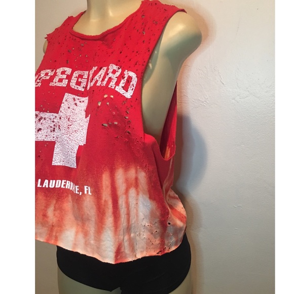 Lifeguard ReWorked distressed tee - Picture 2 of 3